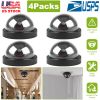 Fake Security Dome Dummy Camera with Realistic Looking Flash Led Lights Simulated Surveillance Security For Home Shop Factory