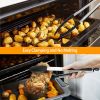 Tongs Stainless Steel Locking Food Tongs 3Pcs with Silicon Tips Bpa Free Non-Stick Bbq Cooking Grilling Locking Food Tongs High Heat Resistant