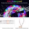 LED Strip Lights 300 5M/16.5Ft 20 Colors Rgb Led Strip Ip65 Waterproof with Remote