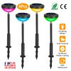 Solar Color Changing Ornamental Light 4Packs Landscape Stake Light For Yard Patio Lawn Pathway Garden