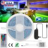 Led Strip Lights 16.4Ft 150 Leds Rgb Color Changing Lamp Ip65 Waterproof 5050 Led Dimmable Led Decorative Lights Diy Strip Lights Remote