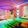 Led Strip Lights 16.4Ft 150 Leds Rgb Color Changing Lamp Ip65 Waterproof 5050 Led Dimmable Led Decorative Lights Diy Strip Lights Remote