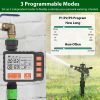 Sprinkler Timer With 3 Watering Programs Manual Mode Automatic Watering System Waterproof Irrigation Timer House Faucet Timer For Garden Yard Lawn