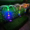 Solar Powered Jellyfish Lights 4Pcs Ip44 Waterproof Decorative Outdoor Lamps 7 Color Changing Night Light