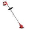 Cordless Grass Trimmer Rechargeable Weed Cutter With 2 Alloy Saw Blades 2 Alloy Blades 10 Plastic Blades 2 Rechargeable Batteries