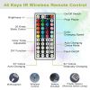 LED Strip Lights 300 5M/16.5Ft 20 Colors Rgb Led Strip Ip65 Waterproof with Remote