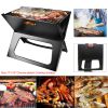 Portable Bbq Barbecue Grill Foldable Charcoal Grill Camping Garden Outdoor Travel