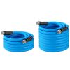 Non-Expanding Flexible Heavy Duty Pvc Garden Hose Leak-Resistant Kink-Free All-Weather Burst 500Psi 25Ft/50Ft 5/8"