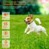 Dog Training Collar Ip65 984Ft Waterproof Pet Beep Vibration Electric Shock Collar 3 Channels Rechargeable Transmitter Receiver Trainer With Recording