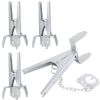 Reusable Mole Traps With Scissor Jaw Mole Killers 4Pack Effective Shed Field Garden Yard