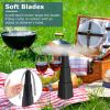 Fly Repellent Fan 4Pcs Battery Powered Table Top Bug Deterrent Fan Hanging Food Fans For Party Bbq Picnic Camping