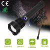 Led Tactical Flashlights 30000Lm Usb Rechargeable Flashlight Water-Resistant Zoomable Led Torch 3 Modes Sos 3200Mah Battery