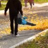 Cordless Leaf Blower 93Mph 431Cfm Battery Powered Leaf Blower 6 Variable Speeds 2 Rechargeable Batteries Yard Garden Garage driveway