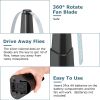 Fly Repellent Fan 4Pcs Battery Powered Table Top Bug Deterrent Fan Hanging Food Fans For Party Bbq Picnic Camping