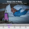 Rechargeable Mosquito Killer Lamp Bug Zapper With Night Light Strap Mosquito Catcher With Max 1615Square Feet Range Uv Light For Indoor Outdoor
