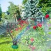 Lawn Sprinkler Automatic 360° Flexible 12 Tubes Garden Water Irrigation Sprayers Garden Sprinkler