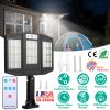 Solar Wall Light Outdoor 264Pcs Led Beads Pir Motion Sensor Remote Control Wireless Lamps Ip45 Waterproof Lighting For Garage Front Door Garden Pathwa