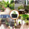 Plant Grow Bags 3 Pack Planter Bags Breathable Planting Fabric Pots 15 Gal Potato Vegetable