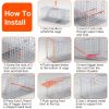 Live Humane Animal Heavy Duty Folding Catch & Release Trap 25.59In Rodent Cage Rabbit Squirrel Possum Skunk Kitten Raccoon ETC.