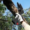 Cordless Electric Pole Saw & Mini Chainsaw & Grass Trimmer Kit 3-In-1 Adjustable Length 2Pcs 21V 1500Mah Batteries 4In 6In Chains Saw Blade 5Pcs