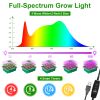 Seed Starter Tray With Grow Light Humidity Dome Germination Kit with 5Packs Seeds 5-Level Brightness 4 Timers For Indoor Greenhouse