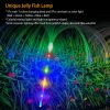 Solar Powered Jellyfish Lights 4Pcs Ip44 Waterproof Decorative Outdoor Lamps 7 Color Changing Night Light