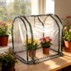 28.94" X 21.46" X 27.76" Tabletop Mini Greenhouse Portable Greenhouse For Spring Indoor Outdoor Garden Tent For Seed Starting Plant Protection Gardeni