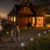 Solar Garden Lights 24Packs Ip44 Waterproof Outdoor Pathway Lights Color Changing Landscape Lamps 10Hrs Lawn Lighting Driveway Walkway
