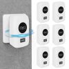 Ultrasonic Insect Repellent Indoor Plug 6 Pack 32-120Khz Bug Repellent Mosquito Roaches Mice Control With 3 Modes For Bedroom Garage