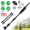 Cordless Pole 6In Saw 7.4Ft Maximum Extendable Length 35Ft/S Speed Electric Pole Chainsaw 2Pcs 3.0Ah Batteries And Charger Included Pruning Trimming