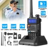 Baofeng Uv-5R 5W Walkie Talkie Uhf Vhf Dual Band Two Way Ham Radio Transceiver