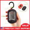 Compact Hanging Work Light 27Leds Portable Magnetic Flashlight With Hook For Mechanicing Emergency Dark Places