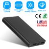 Power Bank Portable External Battery Pack Phone Charger 20000mAh with Dual Usb Output Ports Type C Micro Usb Input