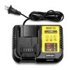 Rapid Charger Replacement Fit For Dewalt 10.8-20V Battery Dcb107 Dcb101 Dcb200 Dcb205