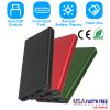 Power Bank Portable External Battery Pack Phone Charger 20000mAh with Dual Usb Output Ports Type C Micro Usb Input