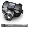 Motion Sensor Led Headlamp Zoomable Headlamp Flashlight  Waterproof Outdoor Emergency Headlight With 3 Lighting Modes