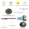 Solar Garden Lights Outdoor Pathway Lights 6Packs Ip44 Water-Resistant Landscape Lights 8Hrs For Yard Driveway Walkway