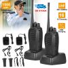 Walkie Talkies Two Way Radio 2 X Baofeng Bf-888S Uhf 16Ch 400-470Mhz Long Range