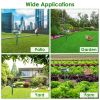 Solar Ultrasonic Animal Repeller Pir Sensor Animal Repellent Chaser With Flashing Light Ipx4 Waterproof For Chasing Deer Raccoon Squirrel Rat Skunk