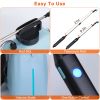 5L/1.3Gallon Electric Plant Sprayer Telescopic Rechargeable Garden Sprayer Automatic Handheld Sprayer With 3 Spray Spouts Shoulder Strap For Cleaning
