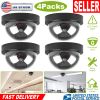 Fake Security Dome Dummy Camera with Realistic Looking Flash Led Lights Simulated Surveillance Security For Home Shop Factory