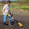 Cordless Garden Tiller Cultivator With 20V Rechargeable Battery 3.93In Width 6.69In Depth 250Rpm Max For Garden Yard Farm Lawn