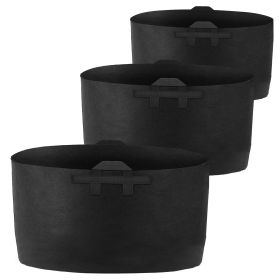 Plant Grow Bags 3 Pack Planter Bags Breathable Planting Fabric Pots 10 Gal Potato Vegetable