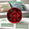 Solar Motion Sensor Alarm Outdoor 129Db With 13 Sounds & Custom Recording, Pir Motion Detector With Flashing Led Light, Solar & Usb Rechargeable Anima