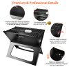 Portable Bbq Barbecue Grill Foldable Charcoal Grill Camping Garden Outdoor Travel