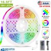 LED Strip Lights 300 5M/16.5Ft 20 Colors Rgb Led Strip Ip65 Waterproof with Remote