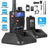 Baofeng Uv-5R 5W Walkie Talkie Uhf Vhf Dual Band Two Way Ham Radio Transceiver