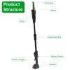 Cordless Pole 6In Saw 7.4Ft Maximum Extendable Length 35Ft/S Speed Electric Pole Chainsaw 2Pcs 3.0Ah Batteries And Charger Included Pruning Trimming
