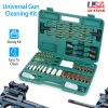 Universal Gun Cleaning Kit Gun Cleaning Brushes Mops Muff Guard W/ Carrying Case For Rifles Pistols Handguns Shotguns