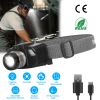 Motion Sensor Led Headlamp Zoomable Headlamp Flashlight  Waterproof Outdoor Emergency Headlight With 3 Lighting Modes